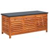 Garden Storage Box 46.1"x19.7"x21.7" Solid Eucalyptus Wood