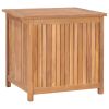Garden Storage Box 23.6"x19.7"x22.8" Solid Teak Wood