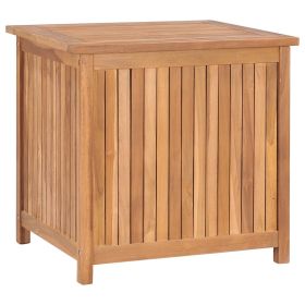 Garden Storage Box 23.6"x19.7"x22.8" Solid Teak Wood