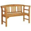 Patio Bench 44.8" Solid Acacia Wood