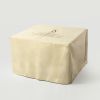32in Square Fire Table with Ceramic Tile Tabletop 40000BTU Outdoor Fire Pit Table