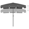Beach Umbrella Anthracite 78.7"x49.2"
