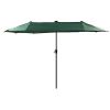 Luno 13'*6.5' Solar Light Market Umbrella