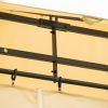 Outdoor Gazebo Steel Fabric Rectangle Soft Top Gazebo Outdoor Patio Dome Gazebo with Removable Curtains