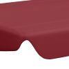 Replacement Canopy for Garden Swing Wine Red 89"x73.2" 270 g/m2