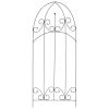Plant Climbing Racks 3 pcs Black 15.7"x39.4" Iron