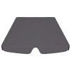 Replacement Canopy for Garden Swing Anthracite 89"x73.2" 270 g/m2