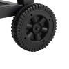 Outdoor pizza oven with wheels