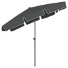 Beach Umbrella Anthracite 78.7"x49.2"