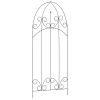 Plant Climbing Racks 3 pcs Black 15.7"x39.4" Iron