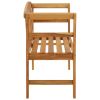 Patio Bench 44.8" Solid Acacia Wood