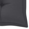 Garden Bench Cushion Anthracite 70.9x19.7"x2.8" Fabric"