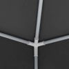 Professional Party Tent with Side Walls 6.6'x6.6' Anthracite 90 g/mÃ‚Â²