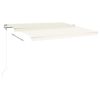 Automatic Retractable Awning Cream