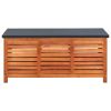 Garden Storage Box 46.1"x19.7"x21.7" Solid Eucalyptus Wood