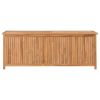 Garden Storage Box 59.1"x19.7"x22.8" Solid Teak Wood
