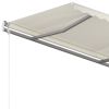 Automatic Retractable Awning Cream