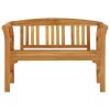 Patio Bench 44.8" Solid Acacia Wood