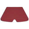 Replacement Canopy for Garden Swing Wine Red 89"x73.2" 270 g/m2