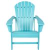 Patio Chairs Weather Resistant Outdoor Chairs for Lawn, Deck, Backyard, Garden, Fire Pit, Plastic Outdoor