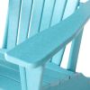 Patio Chairs Weather Resistant Outdoor Chairs for Lawn, Deck, Backyard, Garden, Fire Pit, Plastic Outdoor
