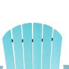 Patio Chairs Weather Resistant Outdoor Chairs for Lawn, Deck, Backyard, Garden, Fire Pit, Plastic Outdoor