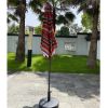 Outdoor Patio 8.6-Feet Market Table Umbrella with Push Button Tilt and Crank[Umbrella Base is not Included]