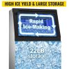 40KG 50KG 60KG 68KG/24H Commercial Home Ice Maker Ice Cube Machine High Ice Yield & Storage For Bar Cafeteria
