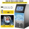 40KG 50KG 60KG 68KG/24H Commercial Home Ice Maker Ice Cube Machine High Ice Yield & Storage For Bar Cafeteria